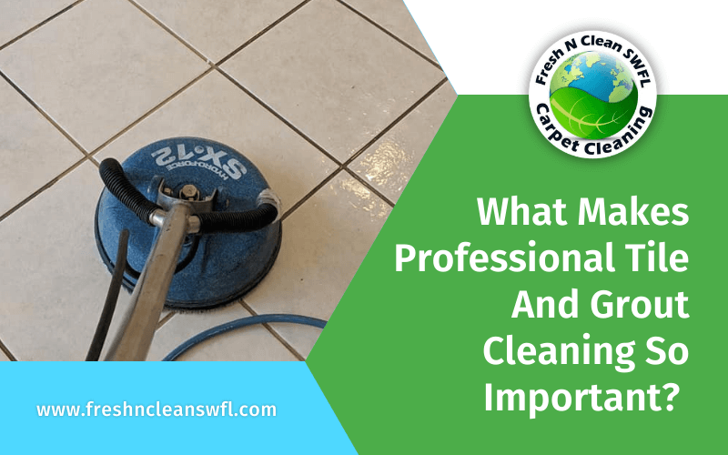 What Makes Professional Tile And Grout Cleaning So Important