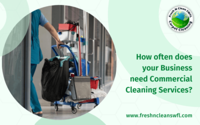 How often does your Business need Commercial Cleaning Services?