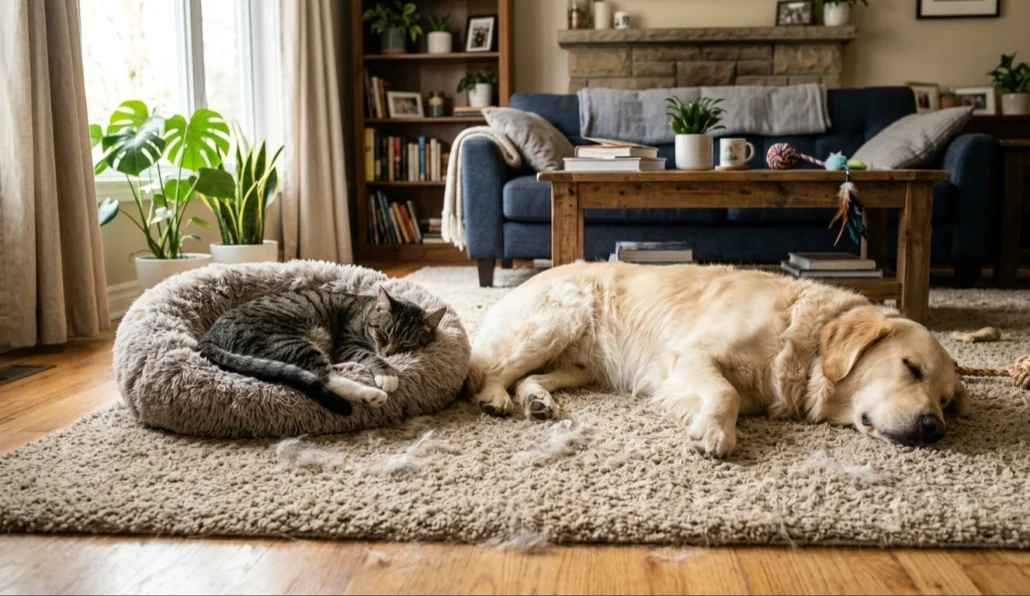 Pet Impact on Carpets