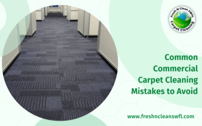 Common Commercial Carpet Cleaning Mistakes to Avoid